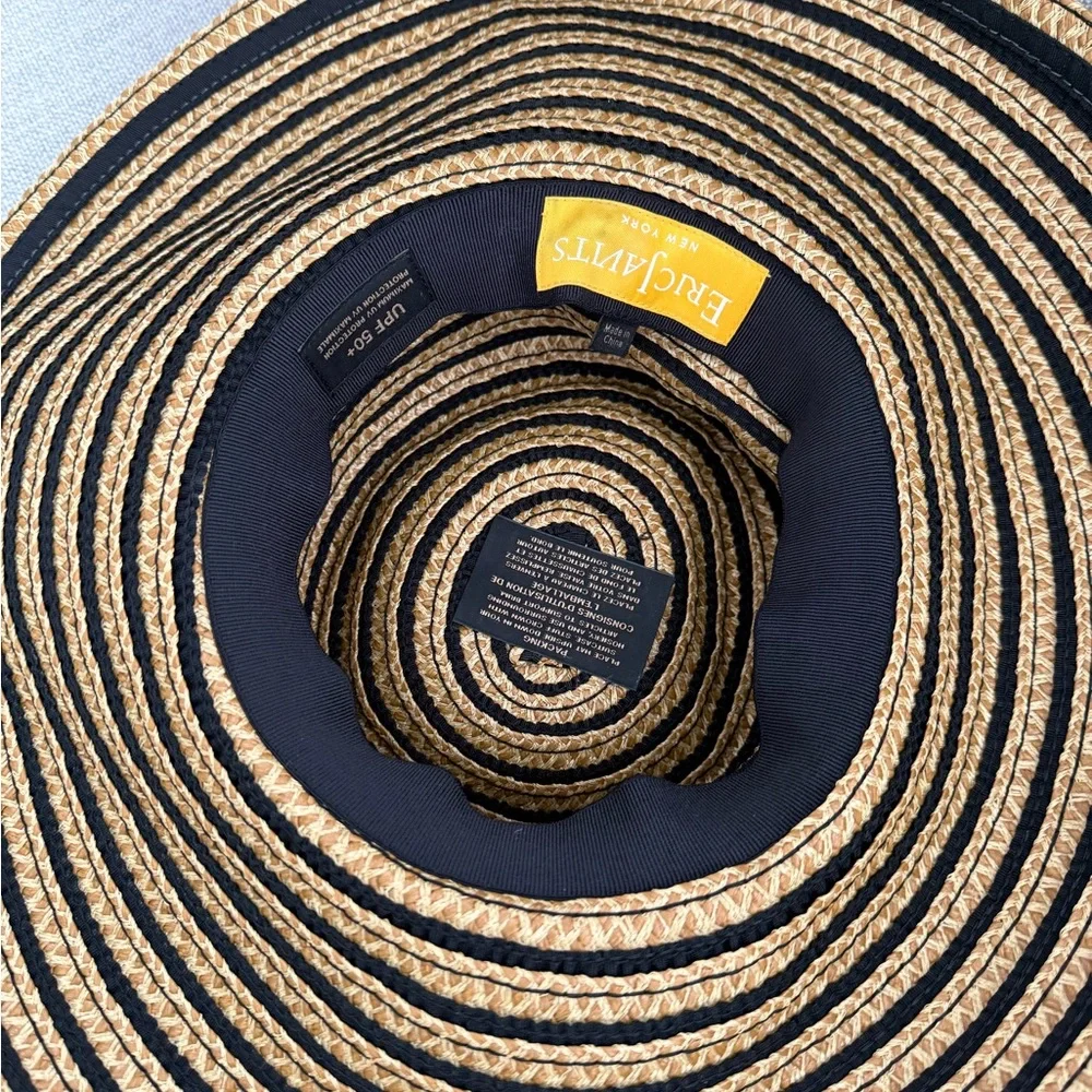 Eric Javits NEW Margot Straw Hat SPF50 - Picture 8 of 8